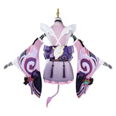 Genshin Impact Yumemizuki Mizuki Pink Outfits Cosplay Costume Carnival Suit